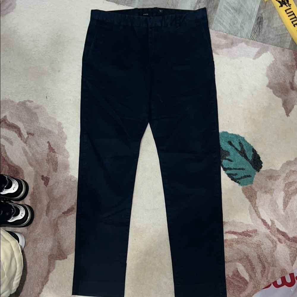 Vince Navy Chino Pants Sleek and Versatile, sz 14